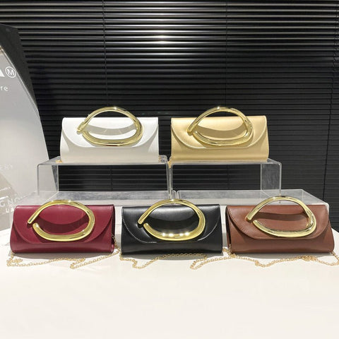 Retro Metal Crossbody Evening Bag - Zenura Co