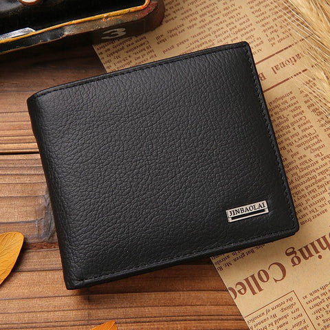 Short Genuine Leather Wallet for Men - Zenura Co